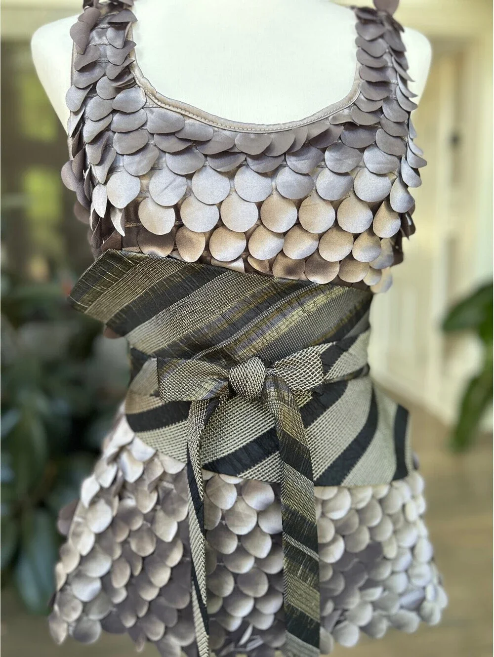 Upcycled Silk Obi Belt | Corset Wrap Style | OOAK | OS
